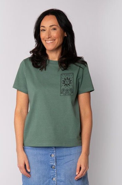 Thumbnail - watapparel T-Shirt Frauen Tarot The Sun