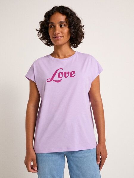 LANIUS Statement Shirt "Love" aus Bio-Baumwolle