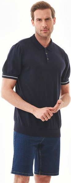 ORGANICATION Strick-Poloshirt aus Bio-Baumwolle