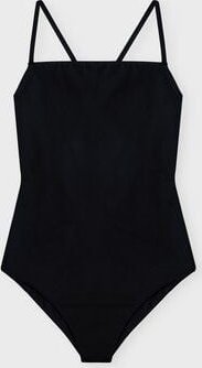 The Slow Label Badeanzug mit überkreuzten Trägern aus ECONYL®