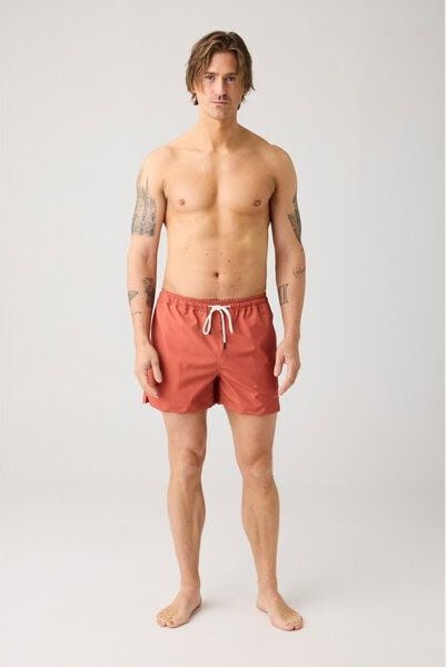 KnowledgeCotton Apparel Badehose BAY STRETCH aus recyceltem Material