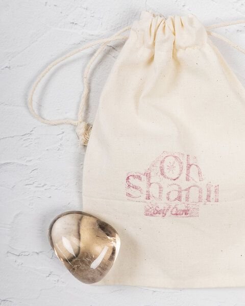 Oh Shanti Rauchquarz Stein