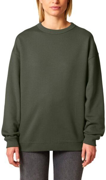 YTWOO Modernes Oversized Damen Crewneck Sweatshirt aus 100% Biobaumwolle