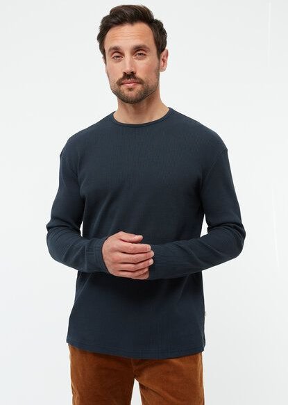 Thumbnail - Givn Berlin Strukturiertes Longsleeve GBPITTIE relaxed Fit aus Bio-Baumwolle