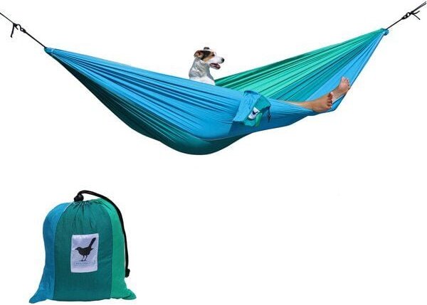 MoreThanHip Single Reise-Hängematte Ocean