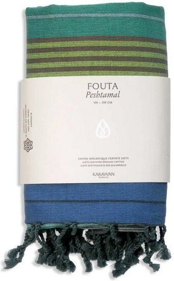 Karawan authentic Fouta / Hammamtuch aus Biobaumwolle