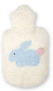 Efie Kirschkern-Wärmekissen mit Hasen Applikation, kbA (organic)