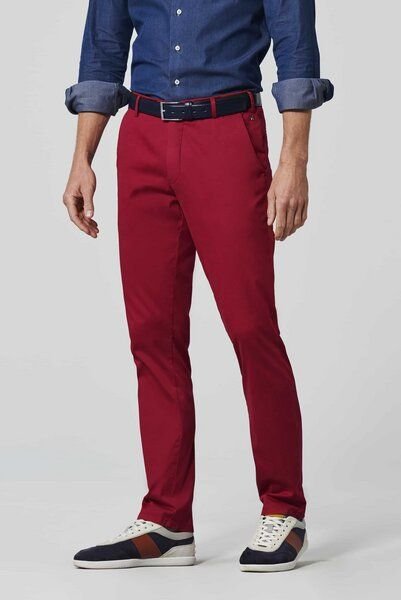 MEYER Baumwolle-Seide-Super-Stretch Chino