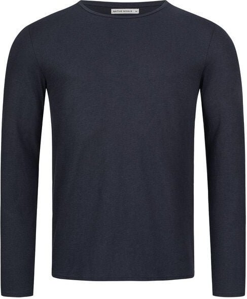 NATIVE SOULS Slub Longsleeve Basic Herren