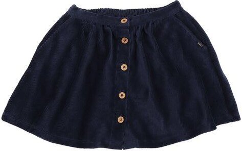 Walkiddy Cord Navy Bio-Baumwoll Kinderrock - Dunkelblau, Komfortabel, Hautfreundlich, GOTS-Zertifiziert und Fair Trade