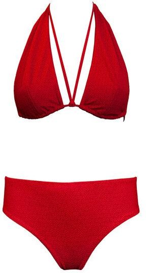 Anekdot Bikini Set Geranium Versatile Top + Core Slip
