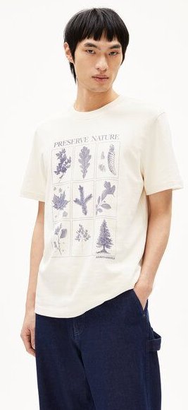 ARMEDANGELS MAARKOS PRESERVE Herren Heavyweight T-Shirt aus recyceltem Baumwoll Mix