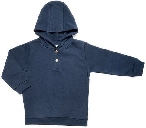 Leela Cotton Baby Kinder Kapuzenshirt Bio-Baumwolle Kapuzenpullover Pullover 2024