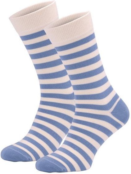 Opi and Max Breite Streifen Socken Samen 3 Paar Bio-Baumwolle 98% Bio-Baumwolle