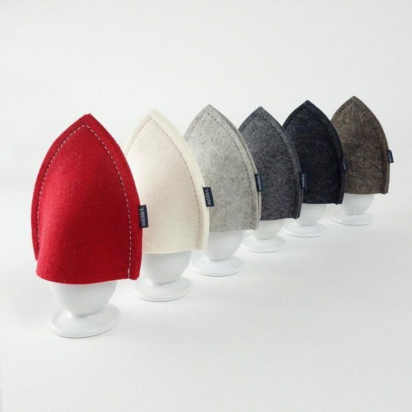 matilda k. manufaktur Eierwärmer 'karl' aus Wollfilz in vielen Farben