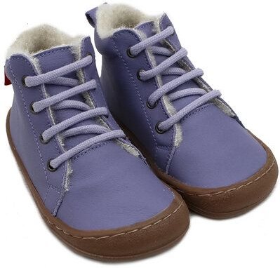 POLOLO Barfußhalbschuh, wollgefüttert, Schnürung