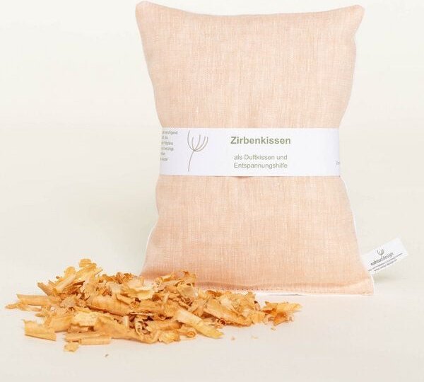 nahtur-design Zirbenkissen aus Bioleinen