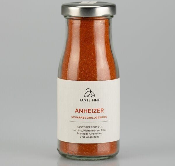 Tante Fine Bio Gewürzmischung ANHEIZER * Grillgewürz * für Marinaden * BBQ Gewürz