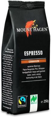 Mount Hagen Espresso, 250 g gemahlen (10959)