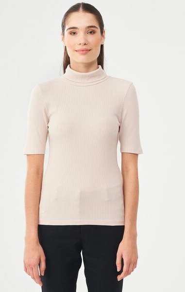 ORGANICATION Rollkragenshirt aus Bio-Baumwolle