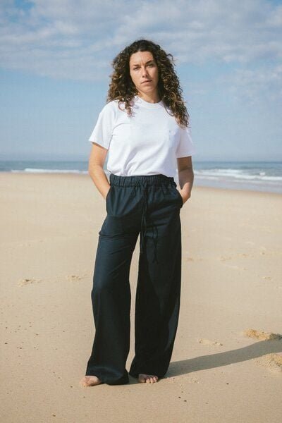 ALBA – Leinen-Mix Longpants Hose (Damen) von SALZWASSER