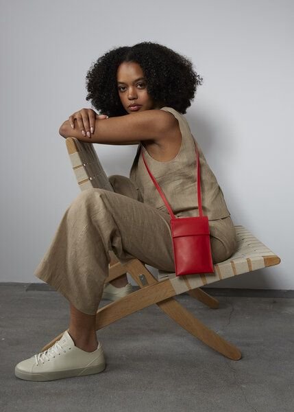 KATHRIN HEUBECK Crossbodytasche FOLD OVER MINI BAG