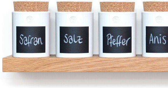 klotzaufklotz Gewürzregal Eiche