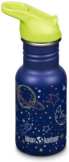 Klean Kanteen Edelstahl Trinkflasche Kid Classic 355ml Flip Sport Cap
