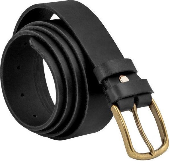 Simaru NIZZA Ledergürtel 3,5cm aus pflanzlich gegerbtem Naturleder - EU