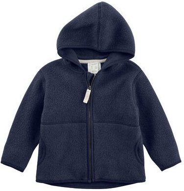 hessnatur Fleece-Jacke aus reiner Bio-Baumwolle