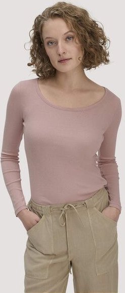 hessnatur Softrib Longsleeve Fitted aus Bio-Baumwolle und TENCEL Modal