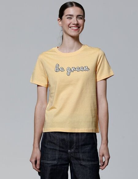 watapparel T-Shirt Frauen be green