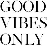 Photocircle Poster / Leinwandbild - Good Vibes Only No3
