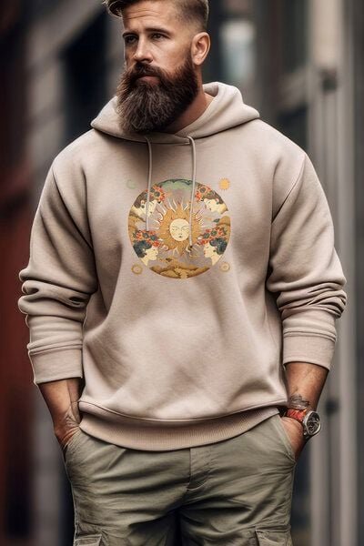 Kultgut Biofair - Gemütlich, weicher Sweat-Pullover mit Kapuze / il sole