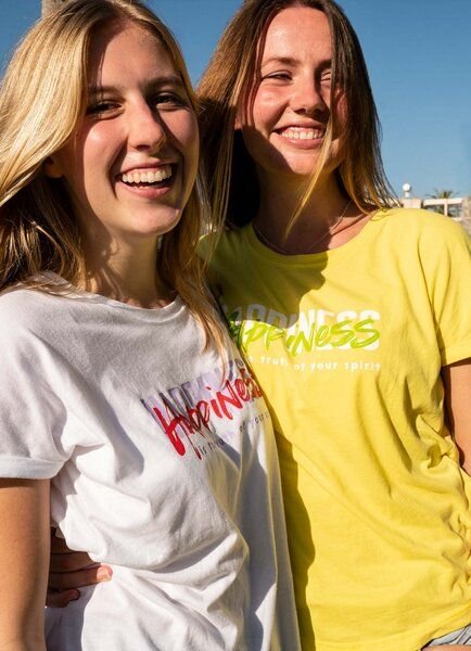 SPARKLES OF LIGHT Boxy Shirt | HAPPINESS