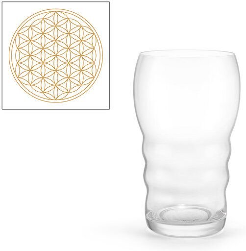 Nature´s Design Trinkglas Galileo mundgeblasen