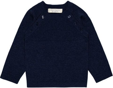 sense-organics Baby Strickpulli mit Knopfleisten * Natalnel* | GOTS | Sense Organics