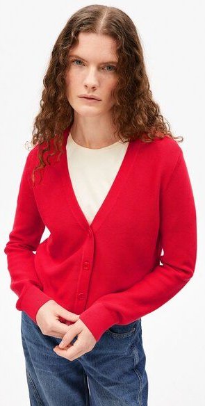 Thumbnail - ARMEDANGELS MENAAL Damen Strickjacke aus Bio-Baumwolle