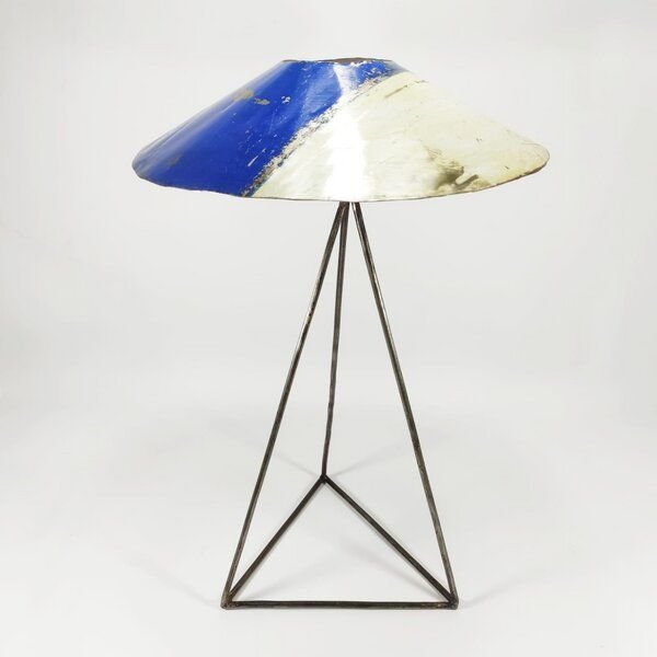 Moogoo Creative Africa Lampe "Ouaga" aus recycelten Ölfässern Post-Oil Industrial Design