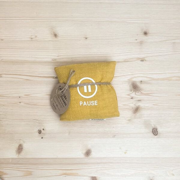 Kumanu - von Natur aus gut Getreide-Augenkissen | 25x12cm | mit oder ohne Lavendelduft