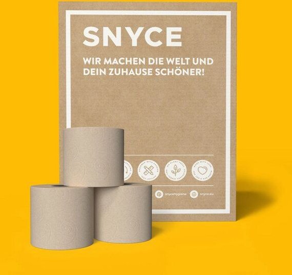 SNYCE Toilettenpapier PURE - super weich - extrem nachhaltig