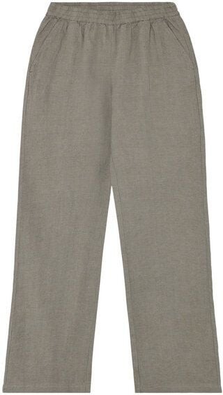 KnowledgeCotton Apparel POSEY weite, mittelhohe Leinenhose - GOTS/Vegan