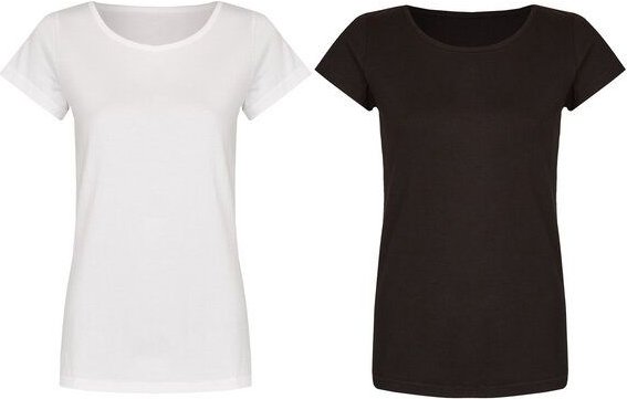 Brandless Basic Bio T-Shirt (ladies) Doublepack GOTS