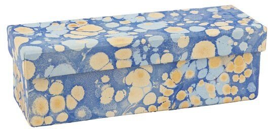 El Puente Kästchen "Marble", handgeschöpftes Papier, 20 x 6 x 7 cm