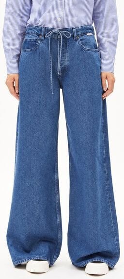 ARMEDANGELS ASTRAEAAS WIDE JEAN - Damen Wide Jeans Bio-Baumwoll Mix