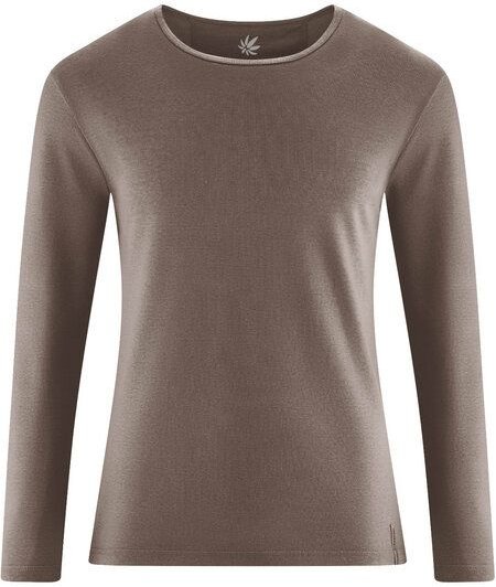 HempAge Herren Langarmshirt THC Line Hanf/Biobaumwolle