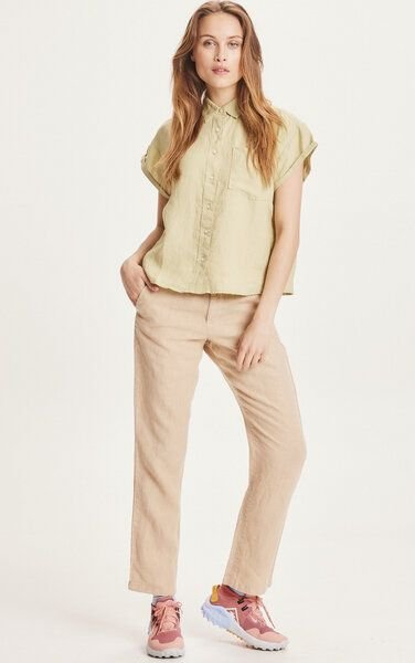 KnowledgeCotton Apparel Leinenhose - SENNA loose pants - aus Bio Leinen