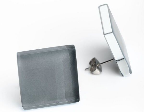 Thumbnail - ALEXASCHA Auffällige Statement Ohrringe aus Glas | PUREFORM