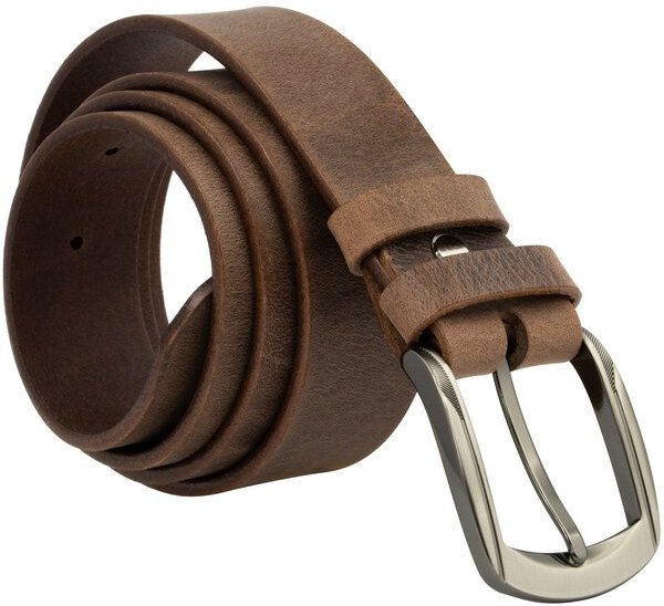 Simaru CAEN Ledergürtel 3,5cm nachhaltiges Rindleder aus der EU