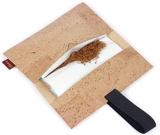 Simaru Tabaktasche / Drehertasche / Drehtabak Tasche aus Kork